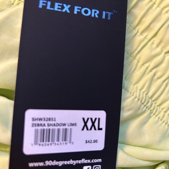 90 Degree by Reflex Running Shorts NWT - Picture 4 of 6
